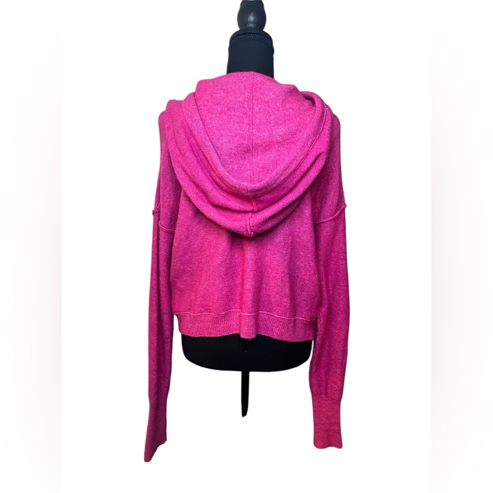 Free People Praline Cozy Henley (GUC; Hot Pink) - Picture 4 of 10